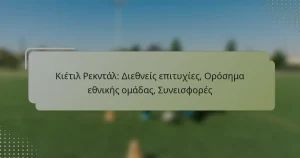 Κιέτιλ Ρεκντάλ: Διεθνείς επιτυχίες, Ορόσημα εθνικής ομάδας, Συνεισφορές