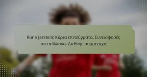 Rune Jarstein: Κύρια επιτεύγματα, Συνεισφορές στο σύλλογο, Διεθνής συμμετοχή